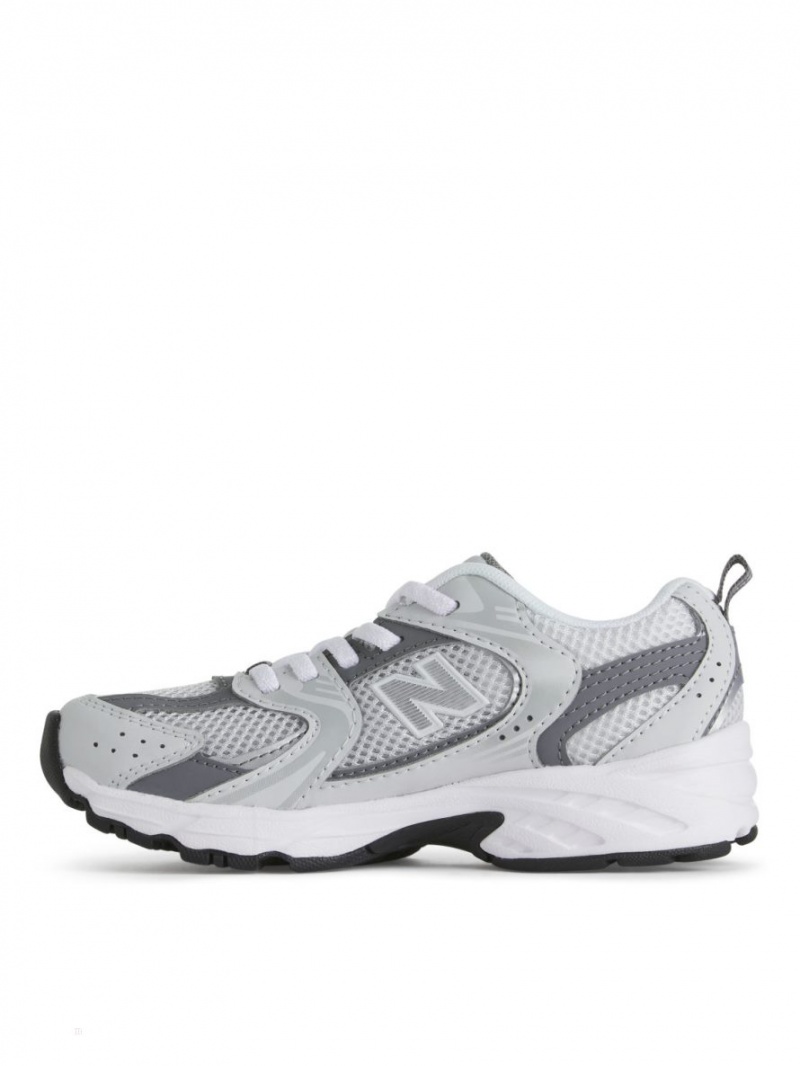 Adidasi Arket New Balance 530 Youth Fete Albi Gri | Romania-OKVS80714