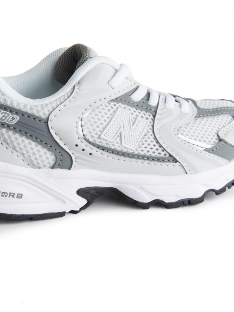 Adidasi Arket New Balance 530 Youth Fete Albi Gri | Romania-OKVS80714