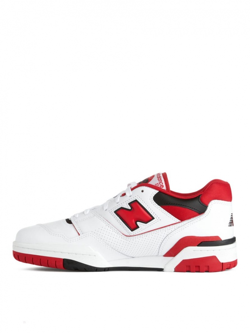 Adidasi Arket New Balance 550 Barbati Albi Rosii Negrii | Romania-MEJG69310