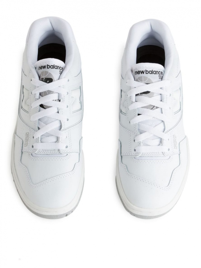 Adidasi Arket New Balance 550 Dama Albi | Romania-WNLI19042