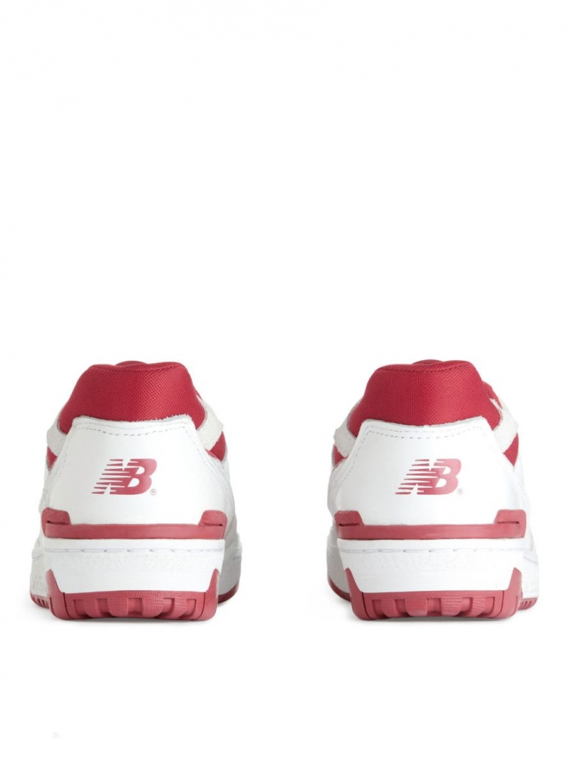 Adidasi Arket New Balance 550 Dama Albi Rosii | Romania-RSMZ56918