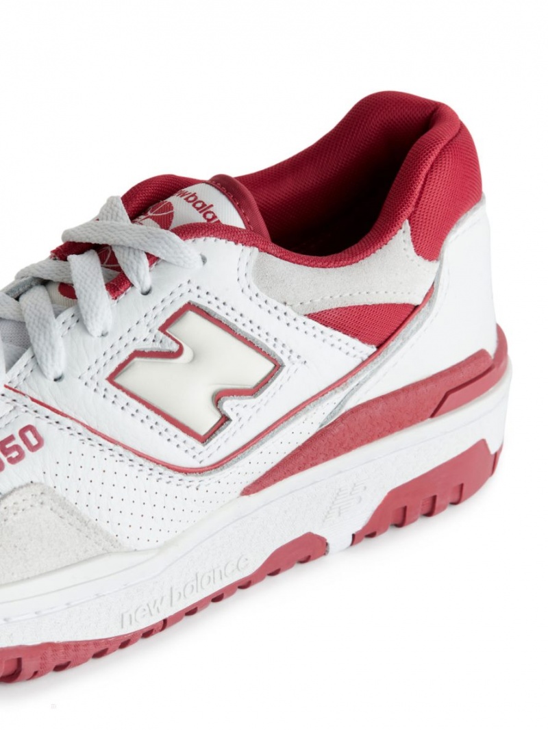 Adidasi Arket New Balance 550 Dama Albi Rosii | Romania-RSMZ56918