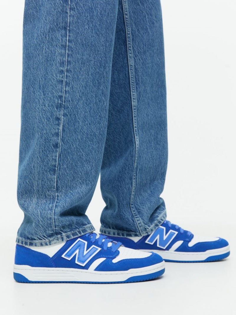 Adidasi Arket New Balance BB480 Barbati Albi Albastri | Romania-JSZE68029