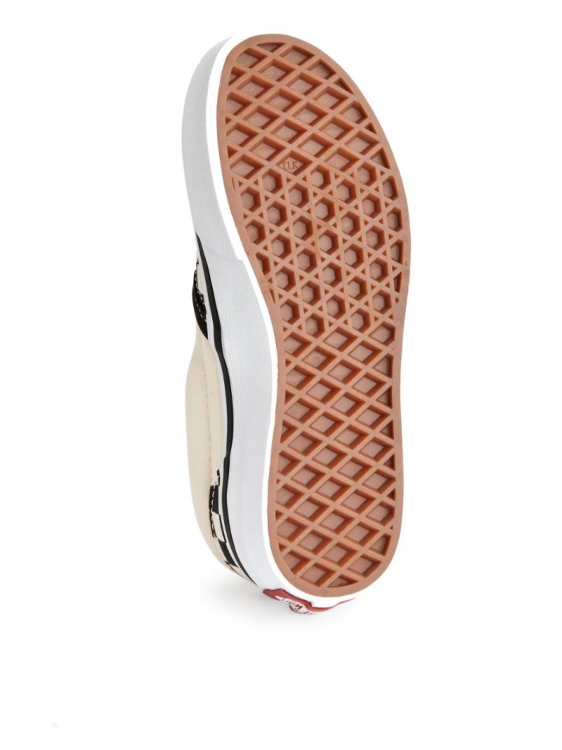 Adidasi Arket Vans Toddler Clasici Slip-On Fete Albi Negrii | Romania-UOFA31429