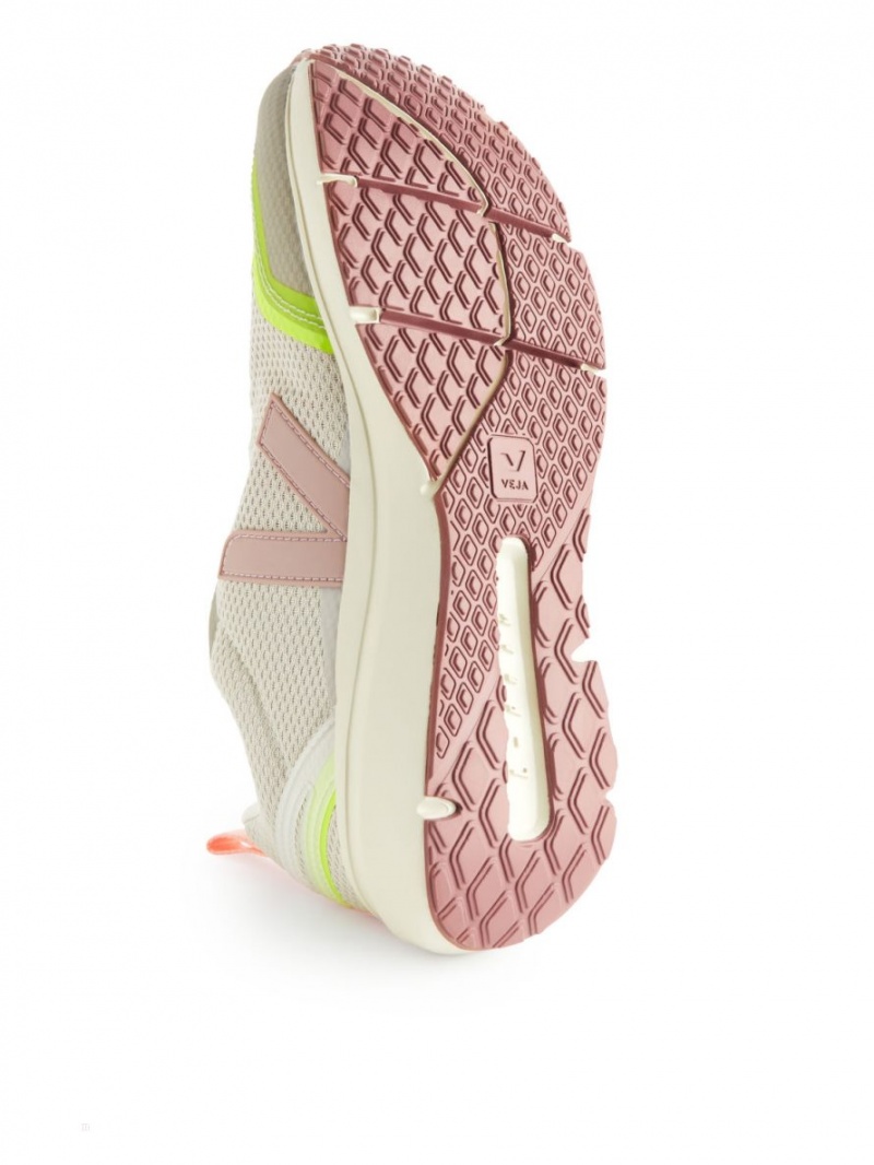 Adidasi Arket Veja Condor 2 Dama Albi Roz | Romania-ONVE86139