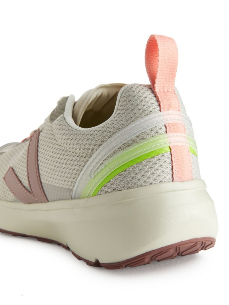 Adidasi Arket Veja Condor 2 Dama Albi Roz | Romania-ONVE86139