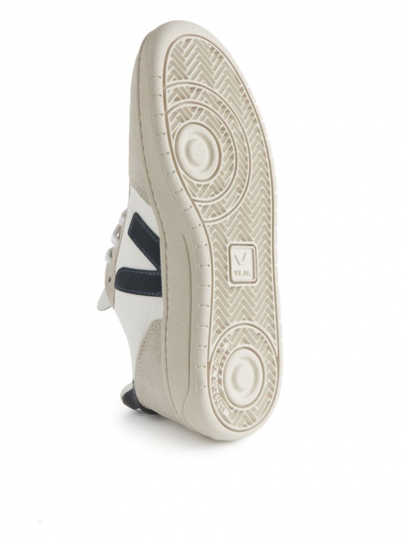 Adidasi Arket Veja V-10 Dama Albi Albastri | Romania-LIMW51289