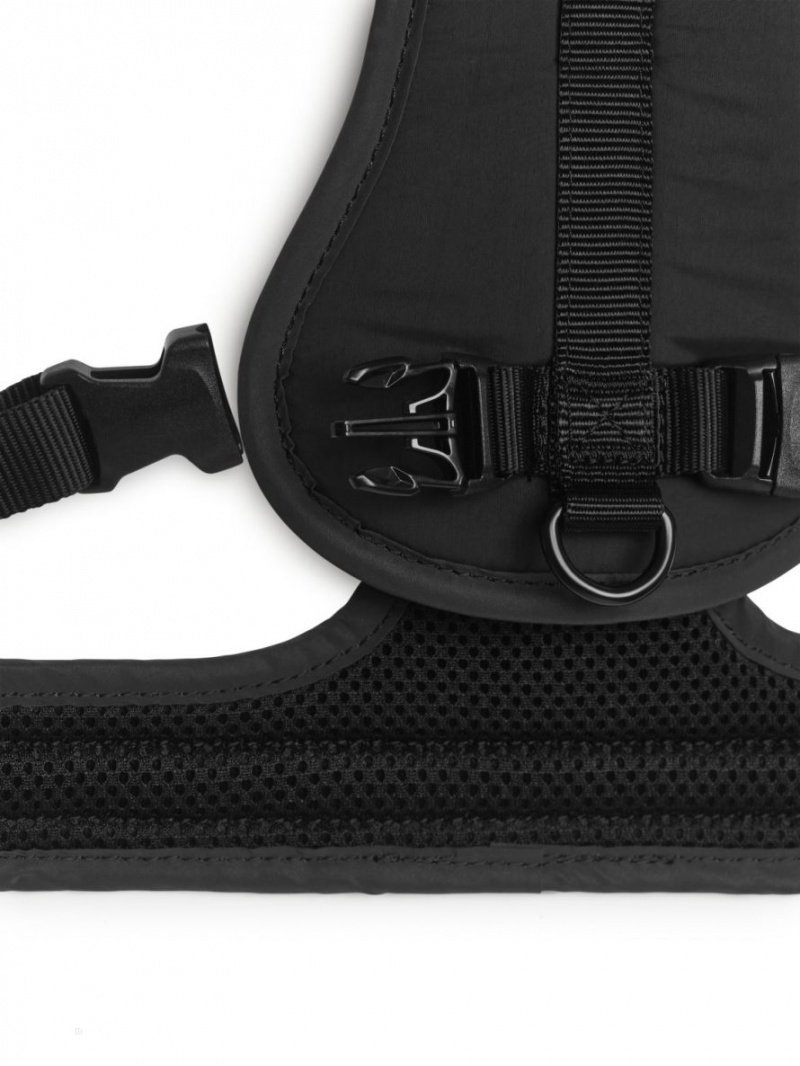 Alte Accesorii Arket Mesh Dog Harness Barbati Negrii | Romania-LPTS48309