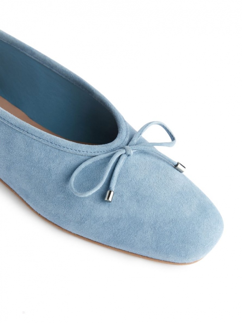 Balerini Arket Piele Intoarsa Dama Albastri Deschis | Romania-NBVO26149