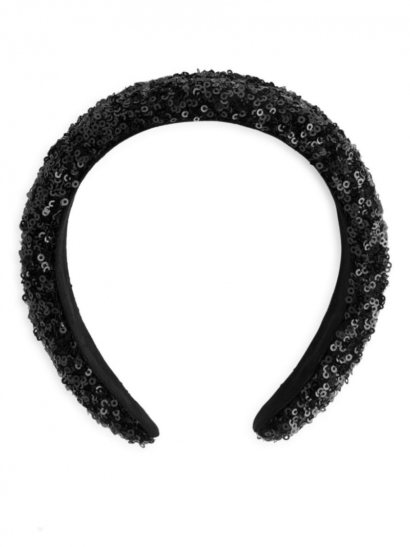 Bentita Arket Sequin Dama Negrii | Romania-WFZX65087