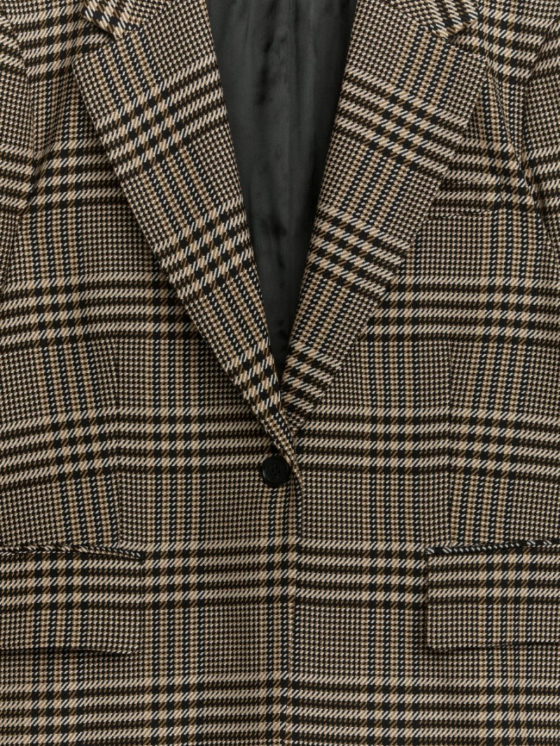 Blazer Arket Oversized Lână-Blend Dama Bej Maro | Romania-YJBV43715