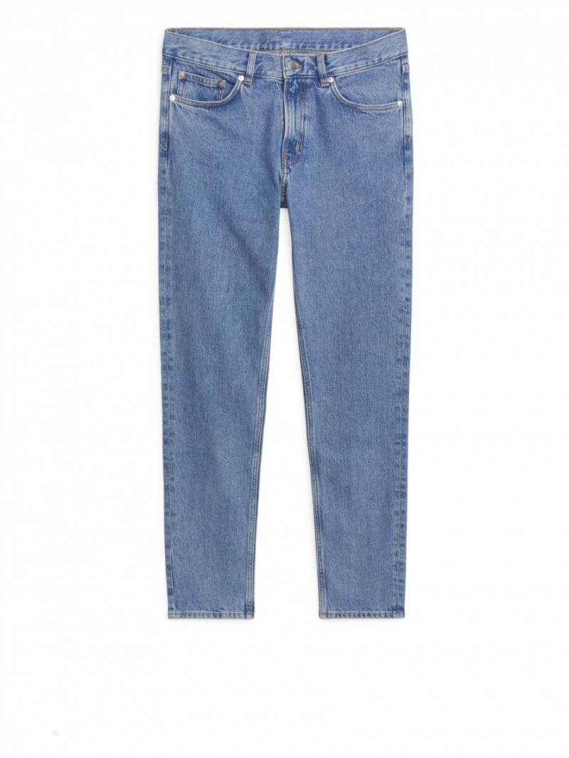 Blugi Arket BIRCH Slim Stretch Barbati Albastri Deschis | Romania-VFCZ56780