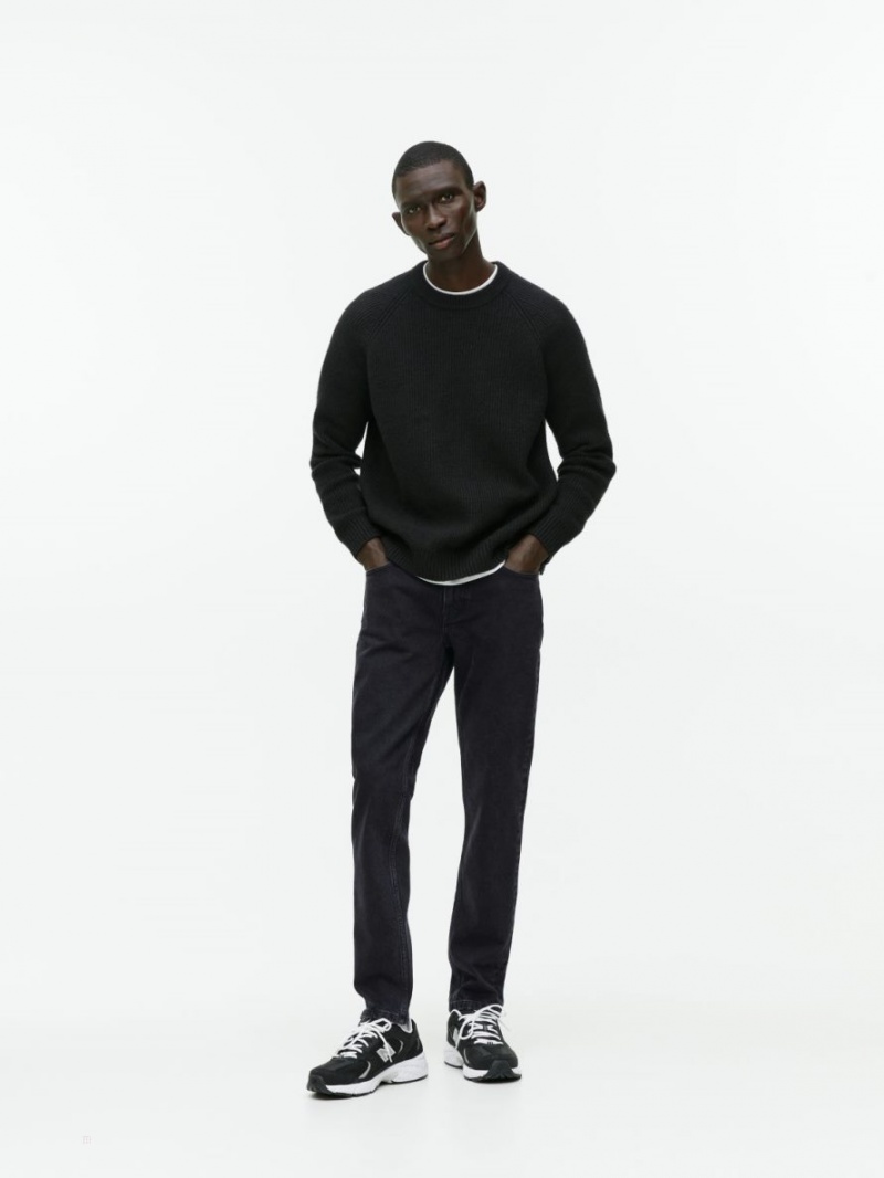 Blugi Arket BIRCH Slim Stretch Barbati Gri Inchis | Romania-EZQA58974