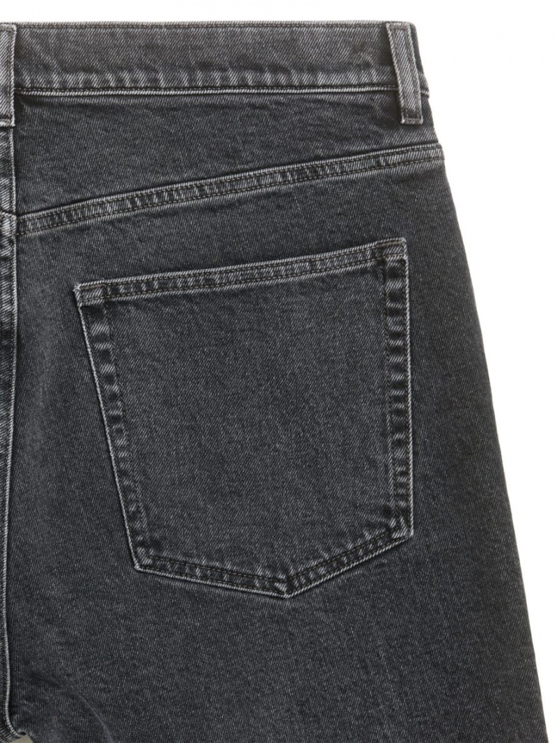 Blugi Arket FERN CROPPED Flared Stretch Dama Gri | Romania-ARYS28549