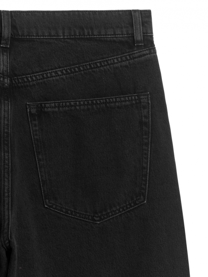 Blugi Arket LARK Loose Dama Negrii | Romania-ISNC74618