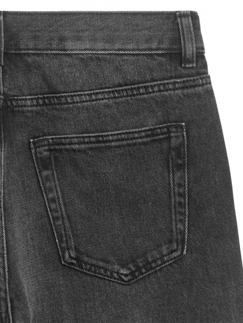 Blugi Arket PARK CROPPED Regular Drept Barbati Gri | Romania-AVHR03625