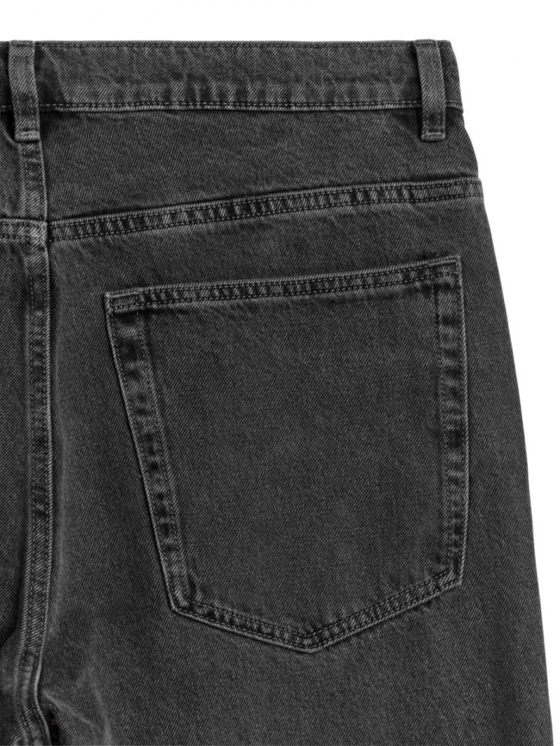 Blugi Arket REED Relaxed Flared Dama Negrii | Romania-XIJS42975