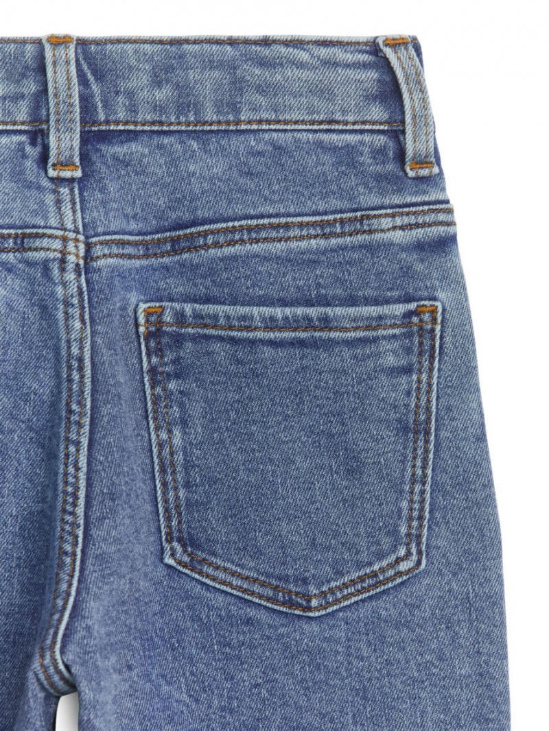 Blugi Arket Tapered Stretch Fete Albastri | Romania-UYGE65219