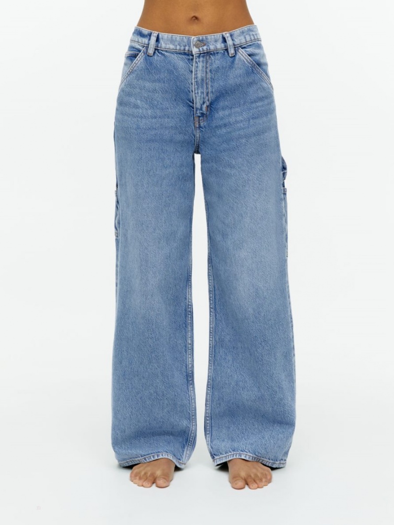 Blugi Arket WILLOW Loose Dama Albastri | Romania-GNJH76143