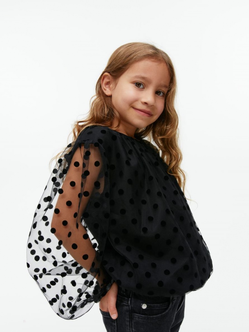 Bluza Arket Tulle Fete Negrii | Romania-NWTP07354