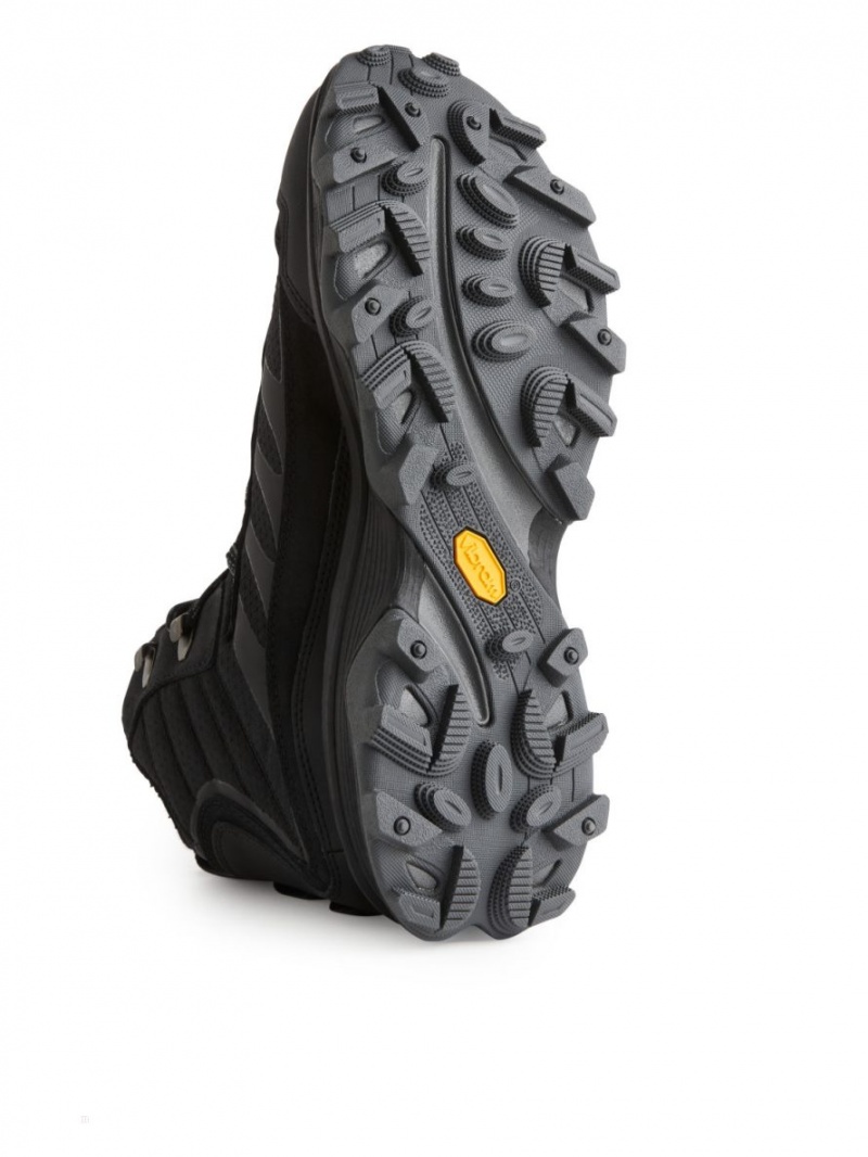 Bocanci Munte Arket Merrell Moab Speed Thermo Mid-High Impermeabili Hikers Barbati Negrii | Romania-SBHP57216