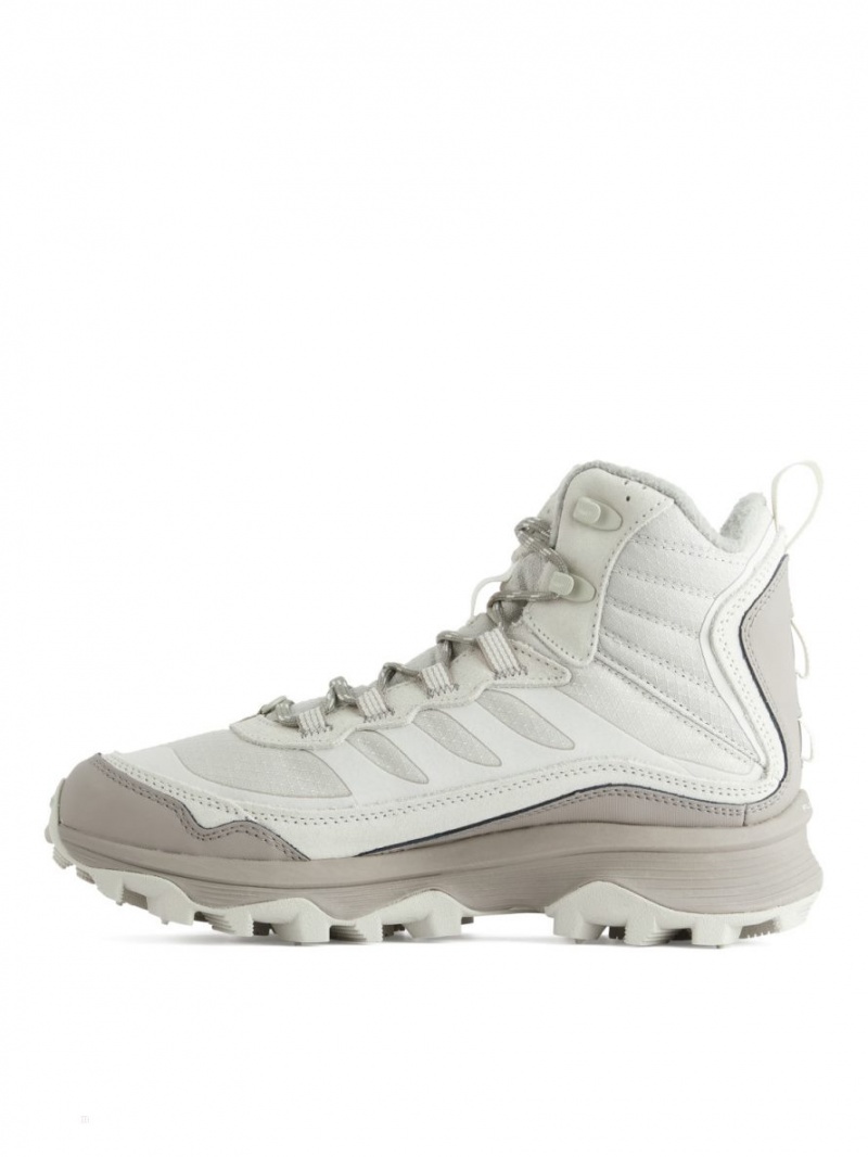 Bocanci Munte Arket Merrell Moab Speed Thermo Mid-High Hikers Dama Albi | Romania-XJKM64018