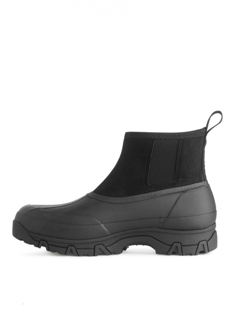 Botine Arket Tretorn Ahus Hibrid Barbati Negrii | Romania-MALX48901