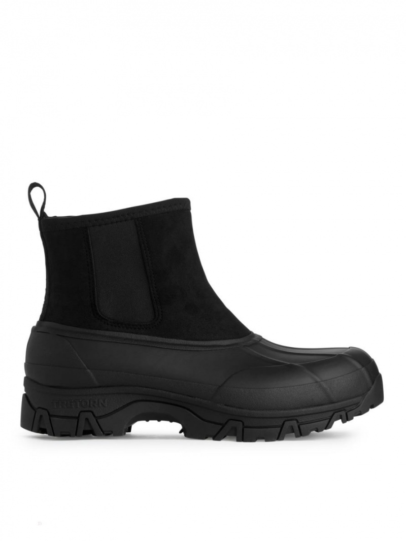 Botine Arket Tretorn Ahus Hibrid Dama Negrii | Romania-UPXC96307