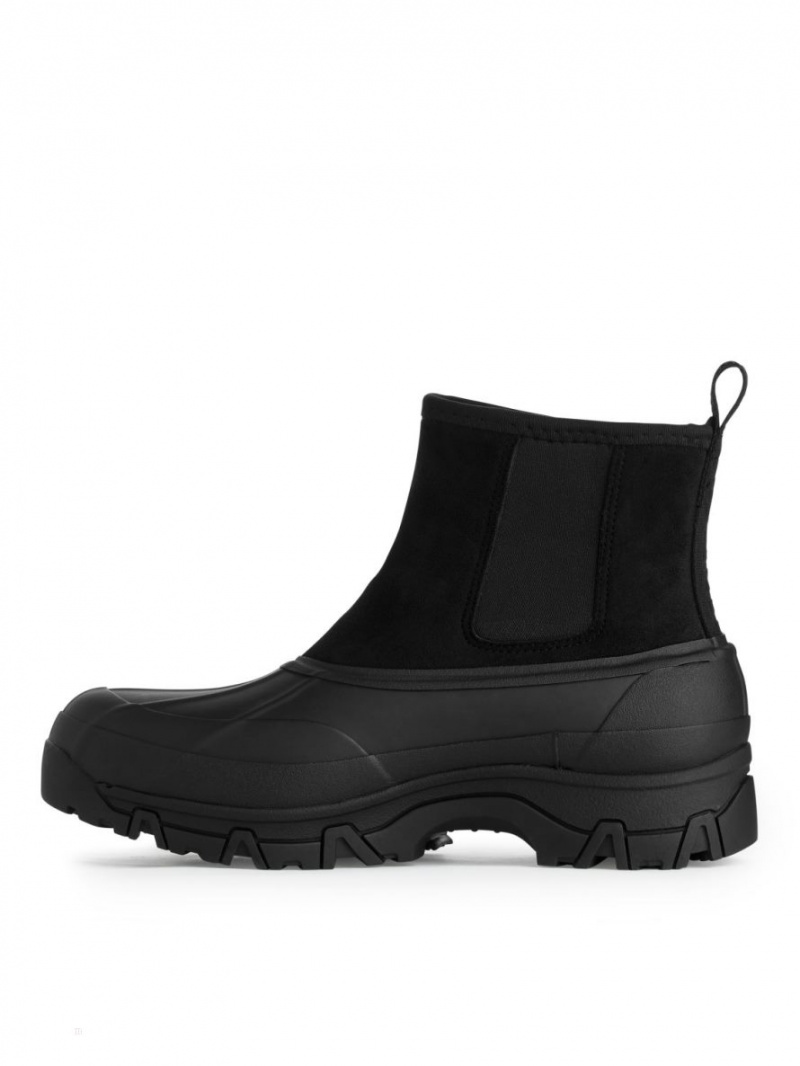 Botine Arket Tretorn Ahus Hibrid Dama Negrii | Romania-UPXC96307