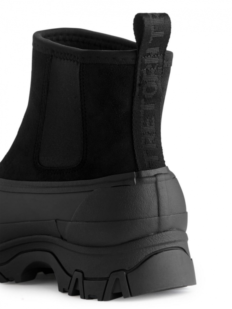 Botine Arket Tretorn Ahus Hibrid Dama Negrii | Romania-UPXC96307