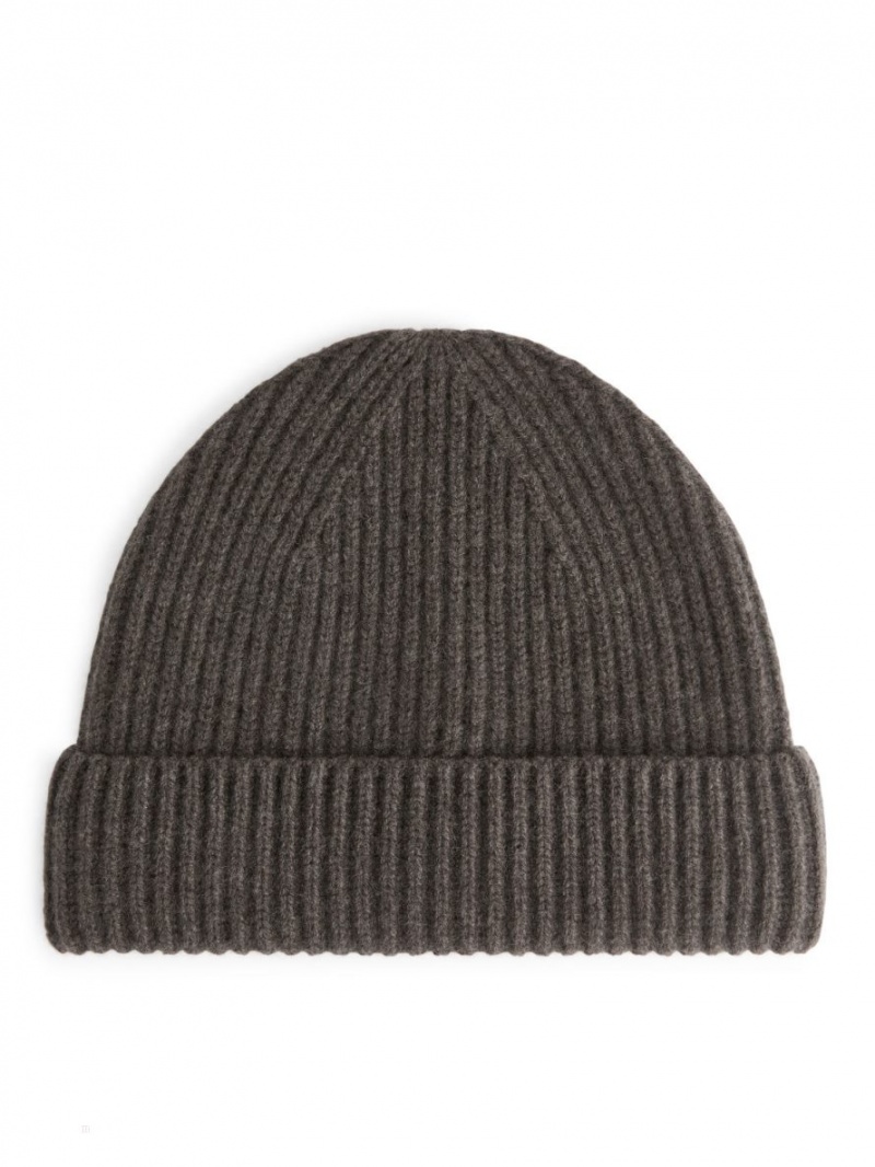 Caciula Arket Cashmere Blend Barbati Maro | Romania-ZNXK32749