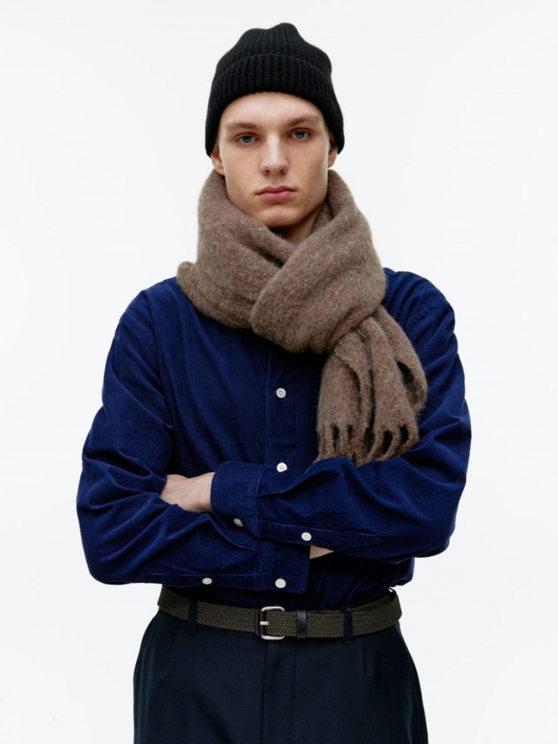 Caciula Arket Cashmere Blend Barbati Negrii | Romania-CFGH05328