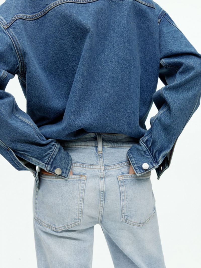 Camasa Arket Denim Dama Albastri | Romania-SIRT53167