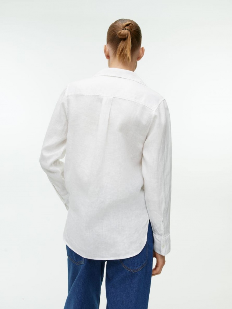 Camasa Arket Linen Dama Albi | Romania-KRMD62753