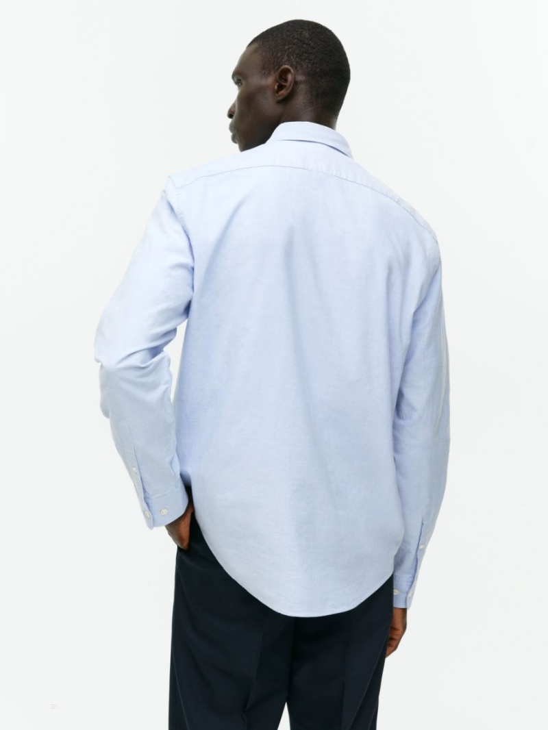 Camasa Arket Oxford Barbati Albastri Deschis | Romania-ORCB97240