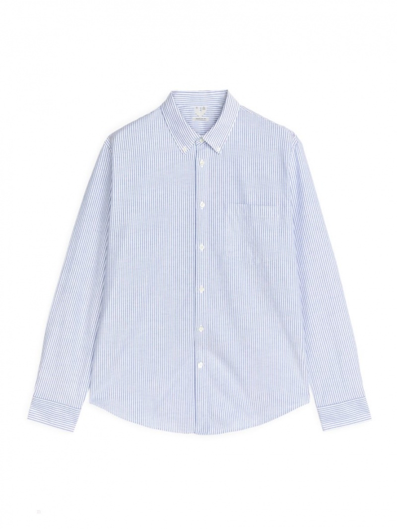 Camasa Arket Oxford Barbati Albastri | Romania-ZNSH13259