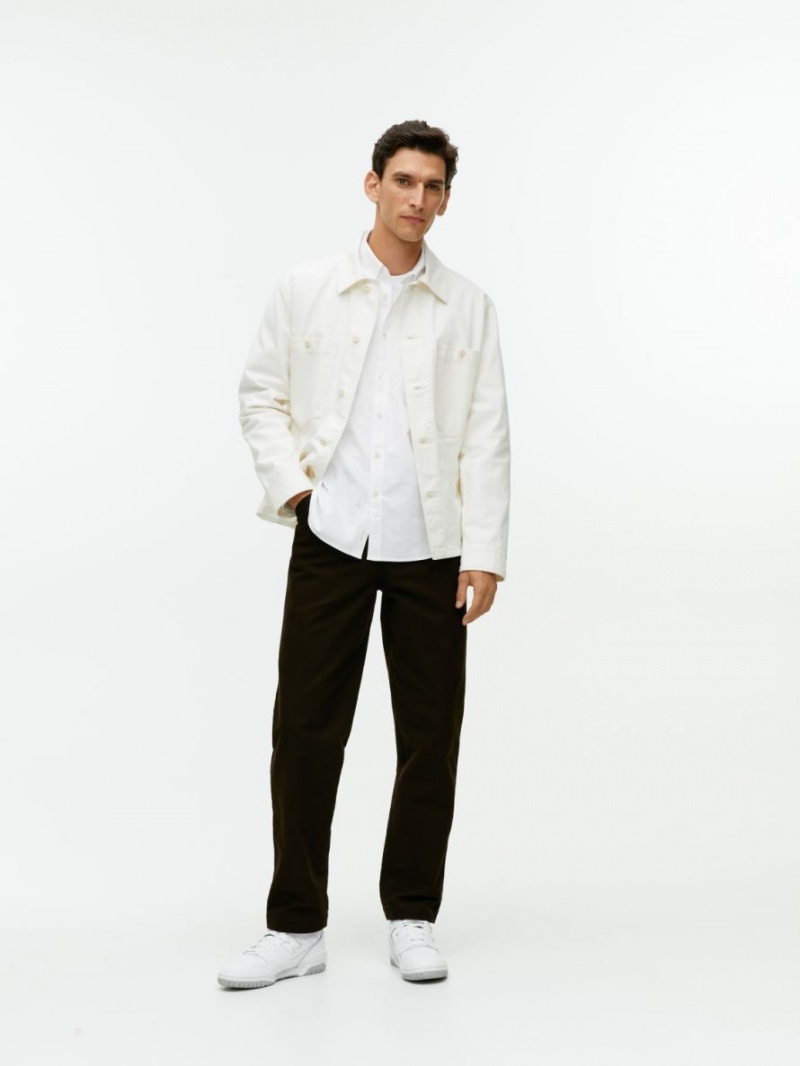 Camasa Arket Oxford Barbati Albi | Romania-TLEP12430
