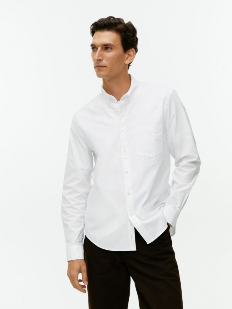 Camasa Arket Oxford Barbati Albi | Romania-TLEP12430