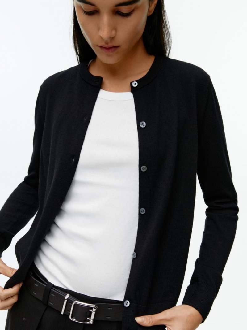 Cardigan Arket Merino Dama Negrii | Romania-VOPG17486
