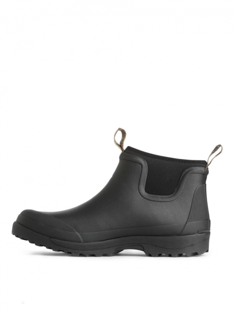 Cizme De Cauciuc Arket Tretorn Terräng Rubber Barbati Negrii | Romania-LETJ57309