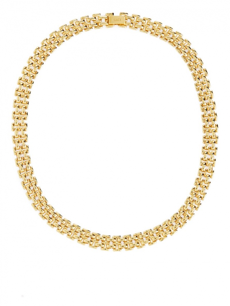 Colier Arket Gold-Plated Chain Dama Aurii | Romania-QKEI40865