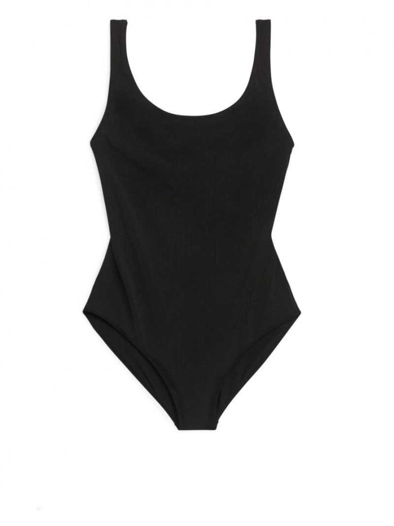 Costum de Baie Arket Matte Dama Negrii | Romania-ICNL70569