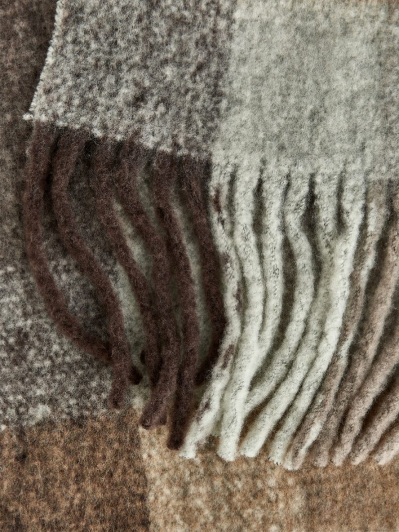 Esarfa Arket Lână Blend Dama Maro | Romania-IRDS84571