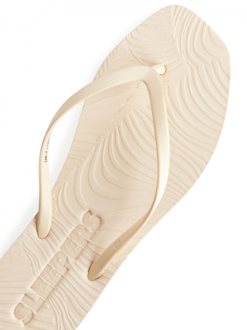 Flip Flops Arket Sleepers Tapered Dama Bej | Romania-FXMS76513