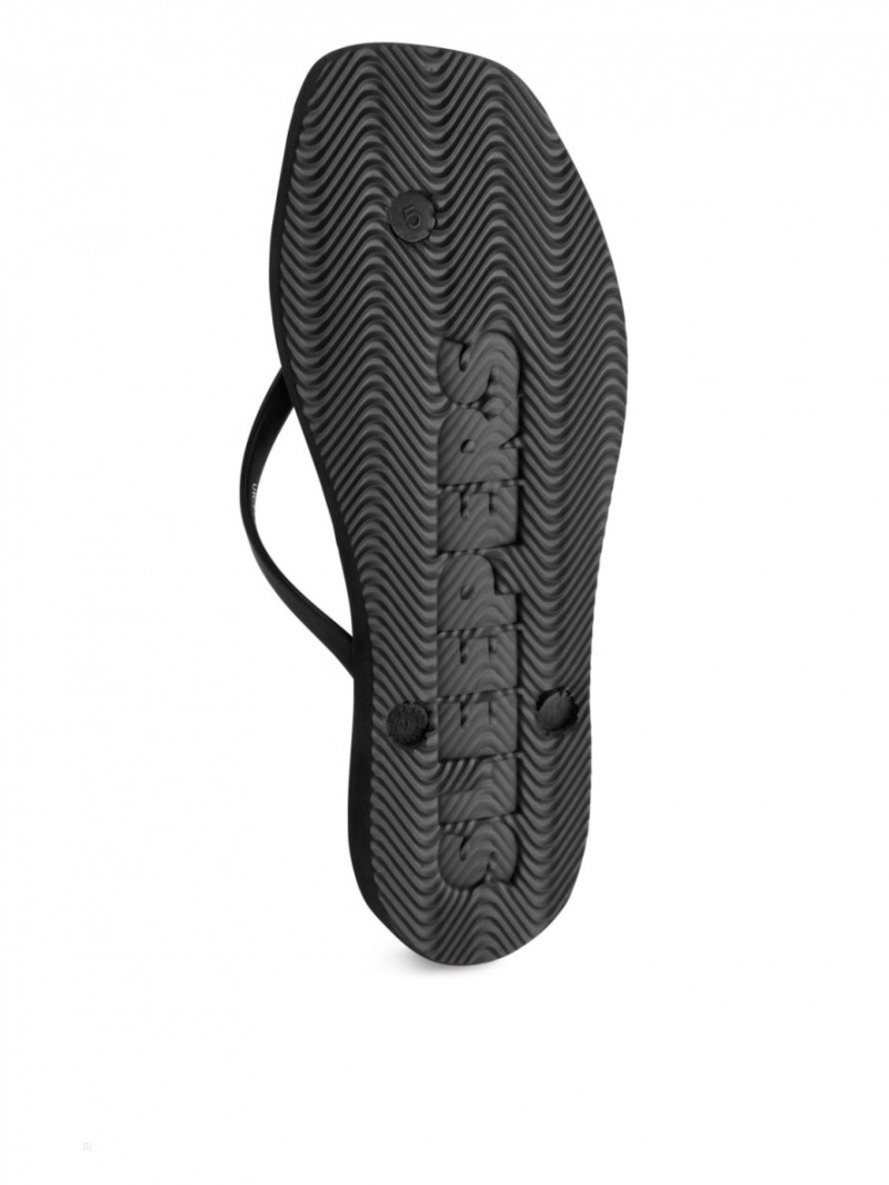 Flip Flops Arket Sleepers Tapered Dama Negrii | Romania-ICFH01453