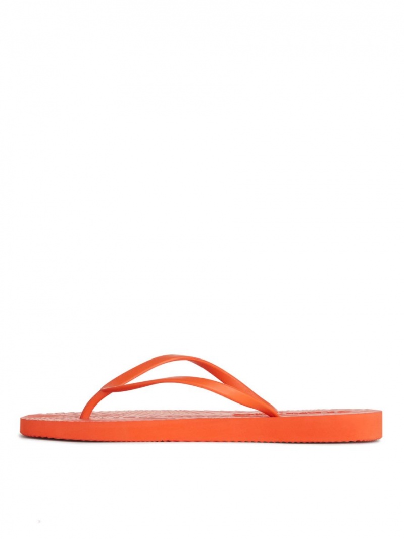 Flip Flops Arket Sleepers Tapered Dama Portocalii | Romania-ABTY43269