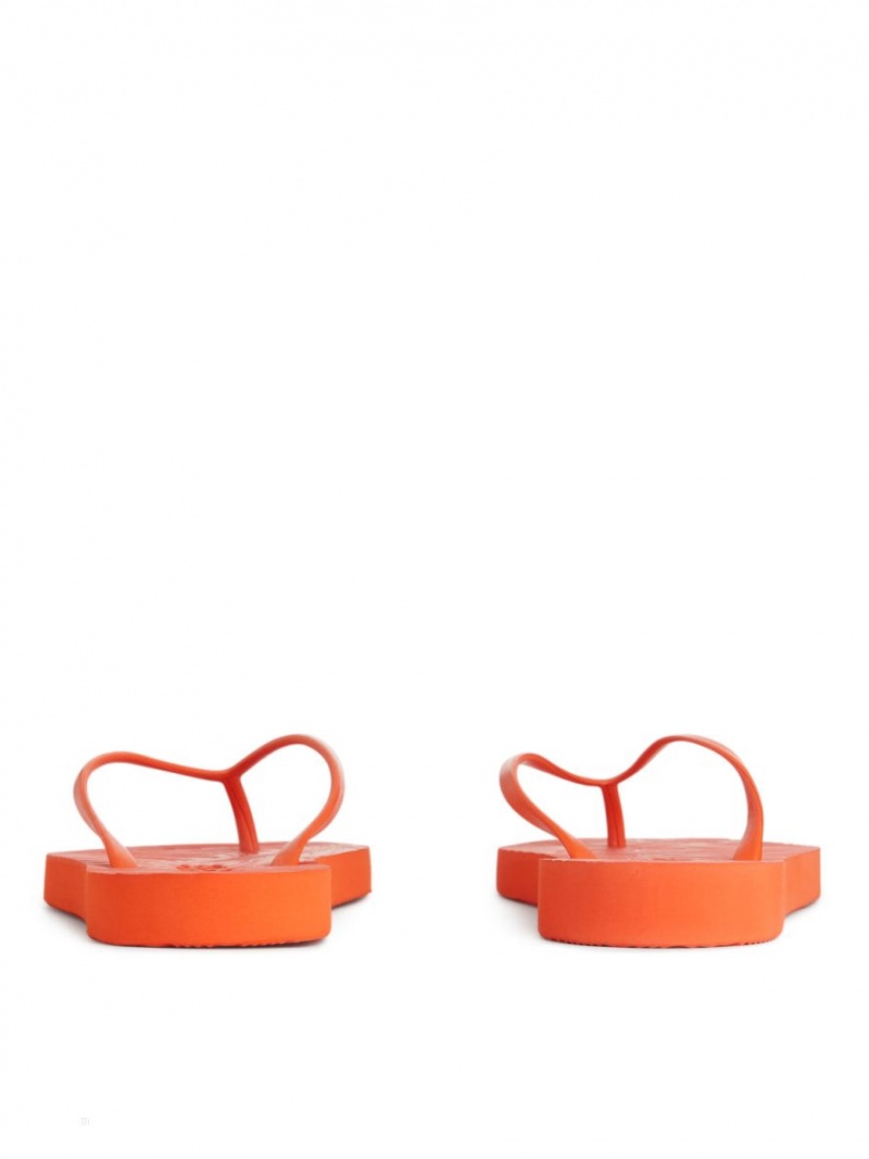 Flip Flops Arket Sleepers Tapered Dama Portocalii | Romania-ABTY43269
