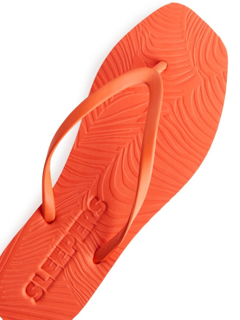Flip Flops Arket Sleepers Tapered Dama Portocalii | Romania-ABTY43269