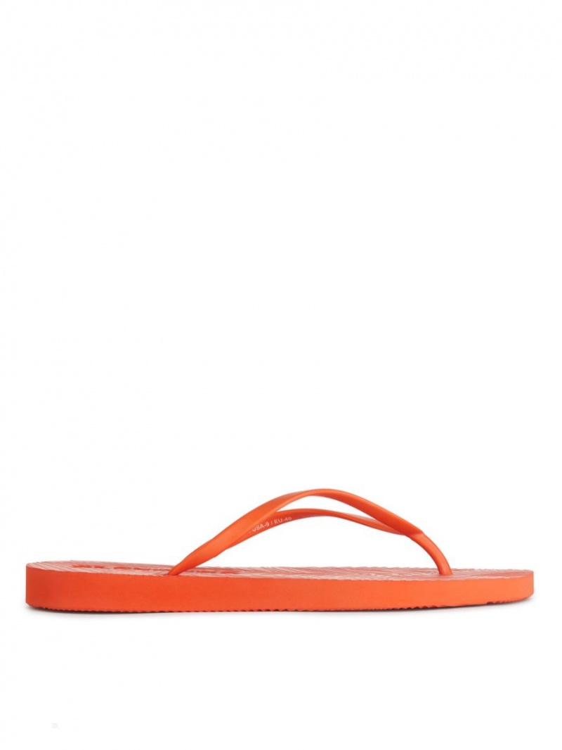 Flip Flops Arket Sleepers Tapered Dama Portocalii | Romania-ABTY43269