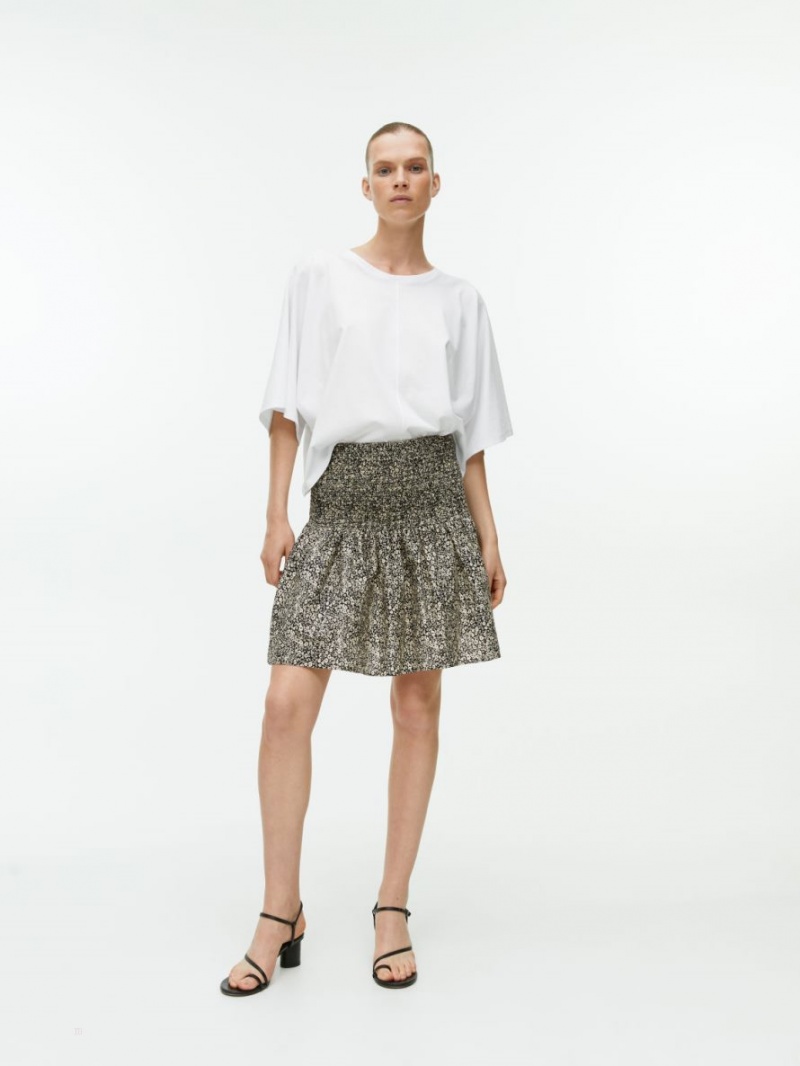 Fusta Arket Mini Smock Dama Negrii | Romania-VAQC56304